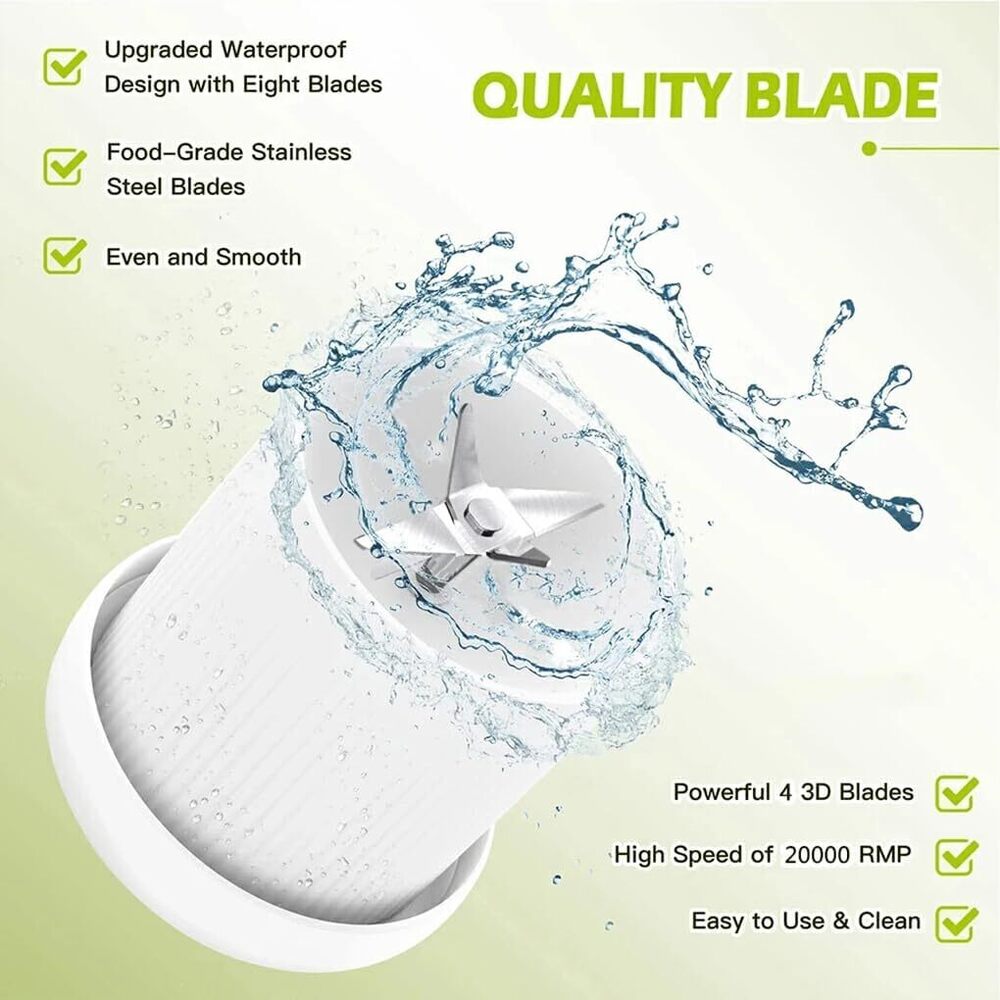 Portable Blender Electric Juicers Fruit Mixers USB