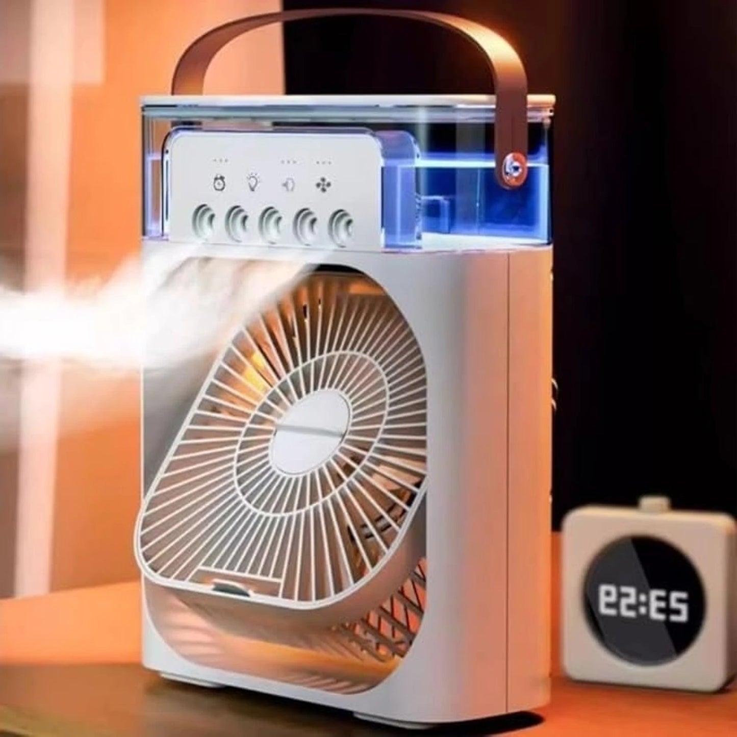 🥶 Mini Air cooler | The Ultimate Desktop Deep-Freeze with Different Light Modes