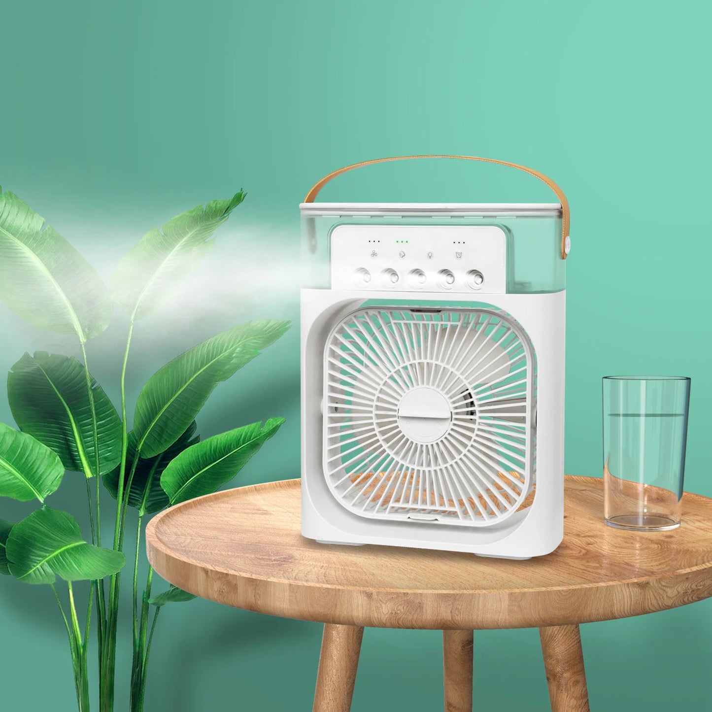 🥶 Mini Air cooler | The Ultimate Desktop Deep-Freeze with Different Light Modes